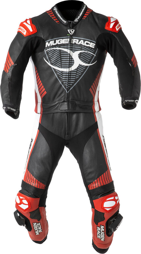 MUGENRACER Impegnato-D perforated Ladies Two Piece Motorcycle Leather Suit