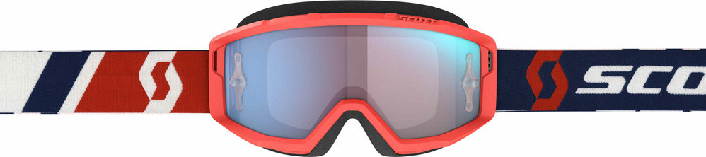 Scott Primal red/blue Motocross Goggles