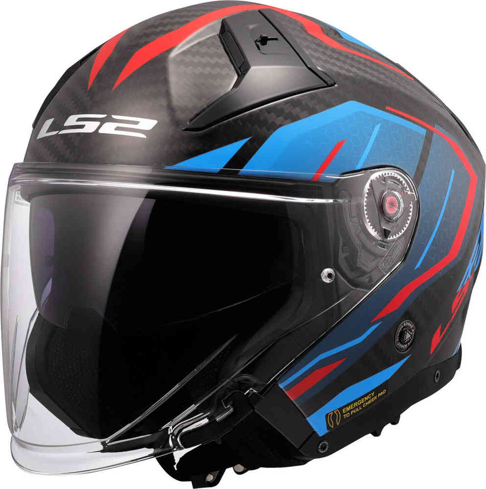 LS2 OF603 Infinity II Carbon Urus Jet Helmet