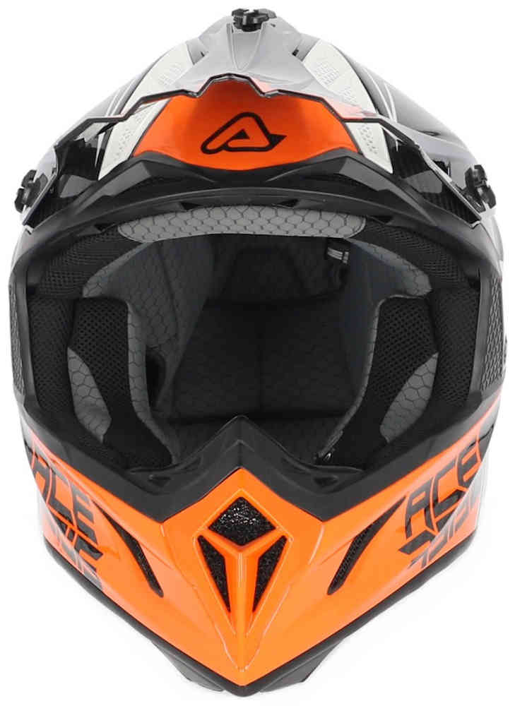 Acerbis Steel Carbon Grafics Motocross Helmet