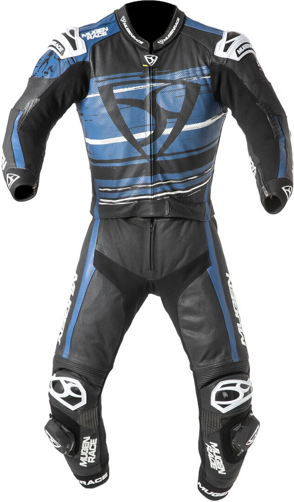 MUGENRACE RC-Max Due perforated Two Piece Motorcycle Leather Suit