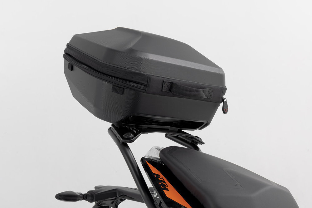 SW-Motech URBAN ABS topcase system - Black. KTM 125/390 Duke (17-23).