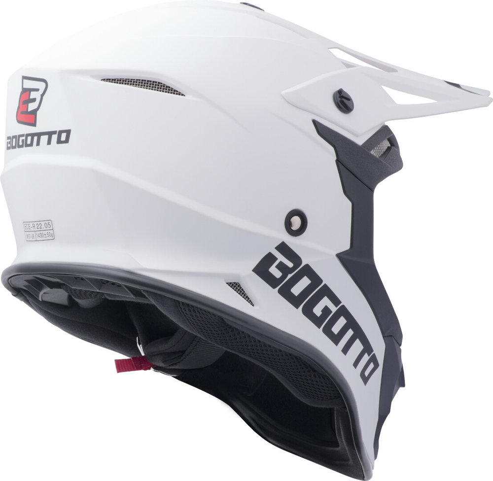 Bogotto V337 Solid Motocross Helmet
