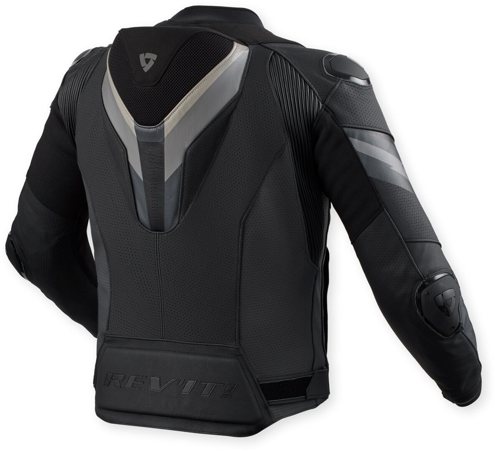 Revit Quantum 3 Pro perforated Motorcycle Leather Jacket