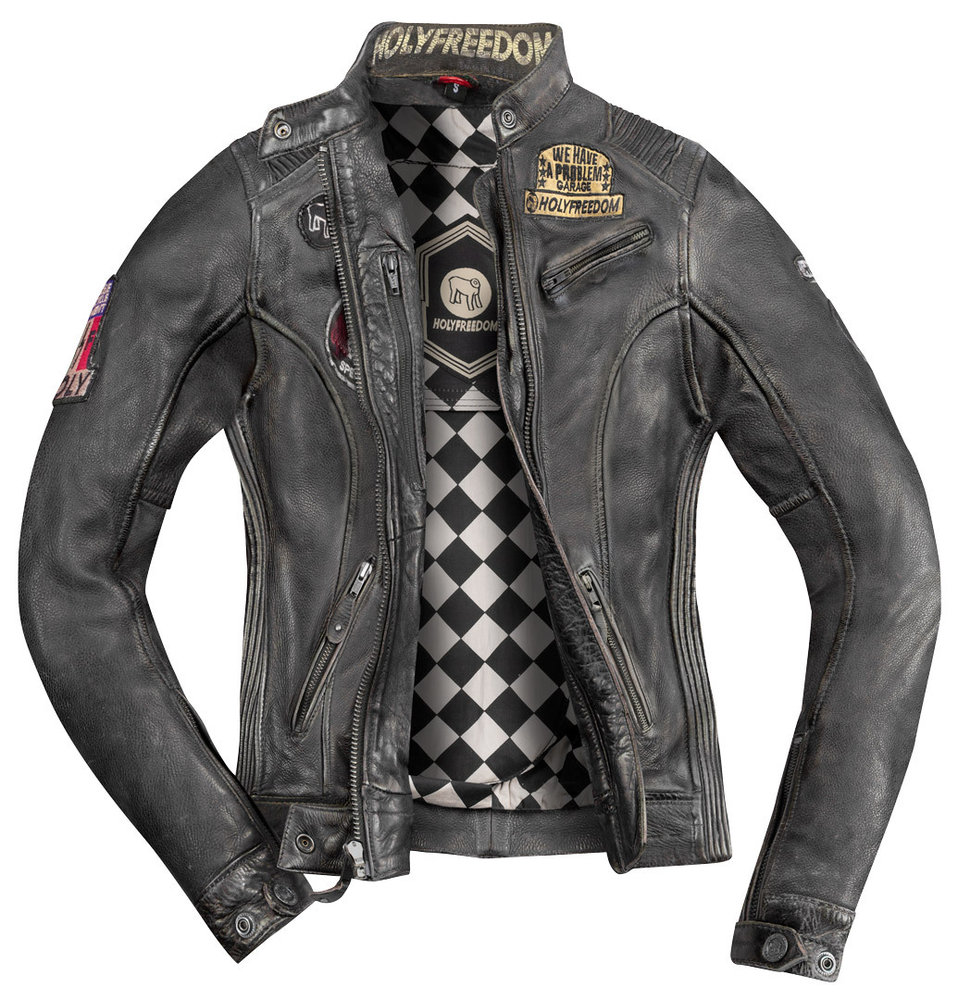 HolyFreedom Zero Ladies Motorcycle Leather Jacket