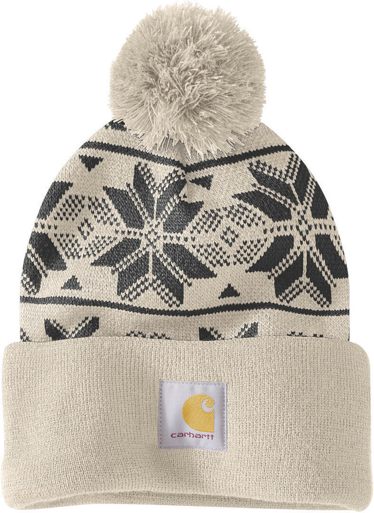 Carhartt Knit Pom Jacquard Ladies Beanie