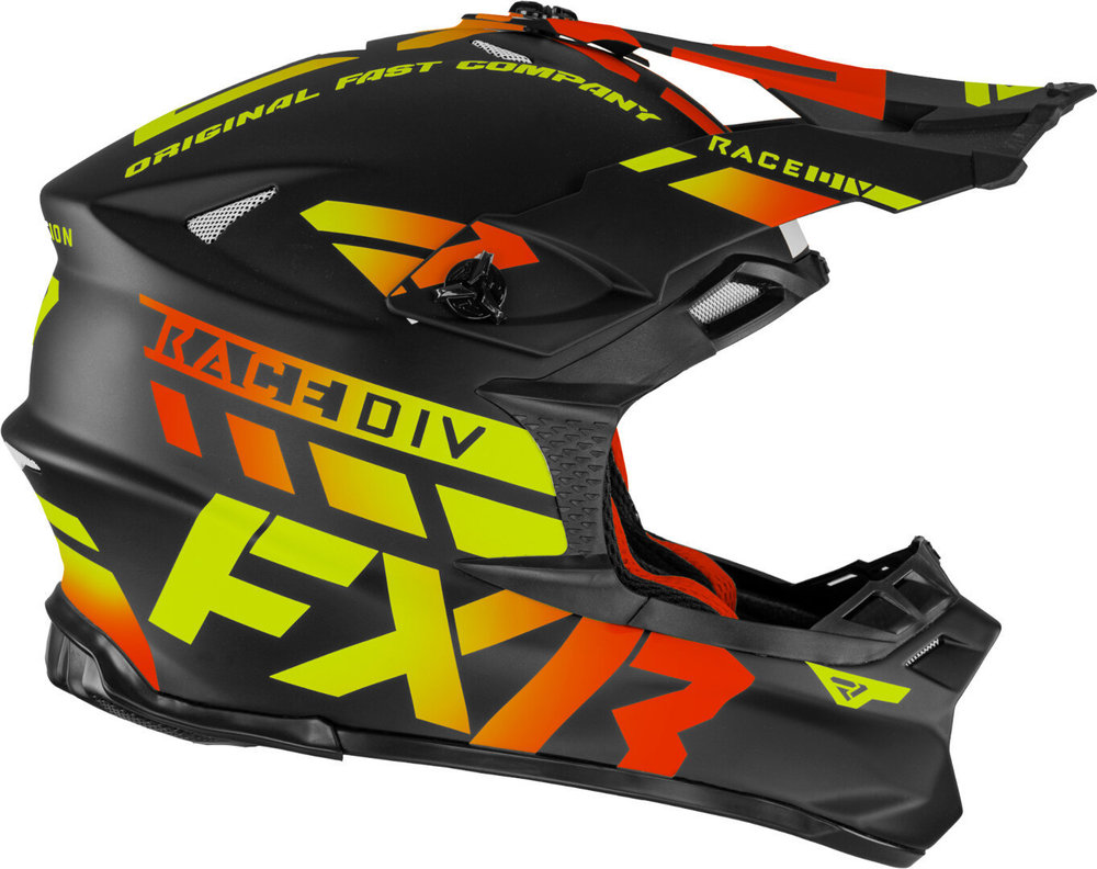 FXR Blade Race Div Motocross Helmet
