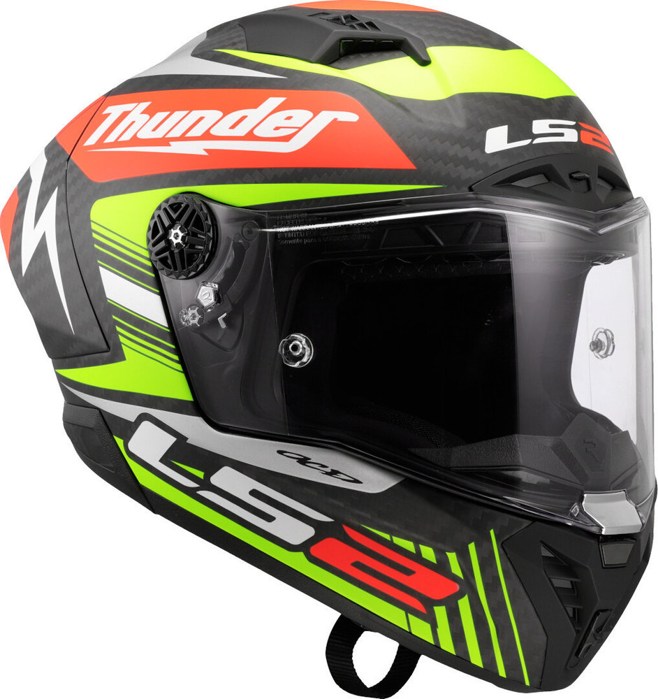 LS2 FF805 Thunder GP Black Replica Carbon Helmet