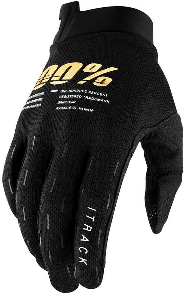 100% iTrack Youth Bicycle Gloves