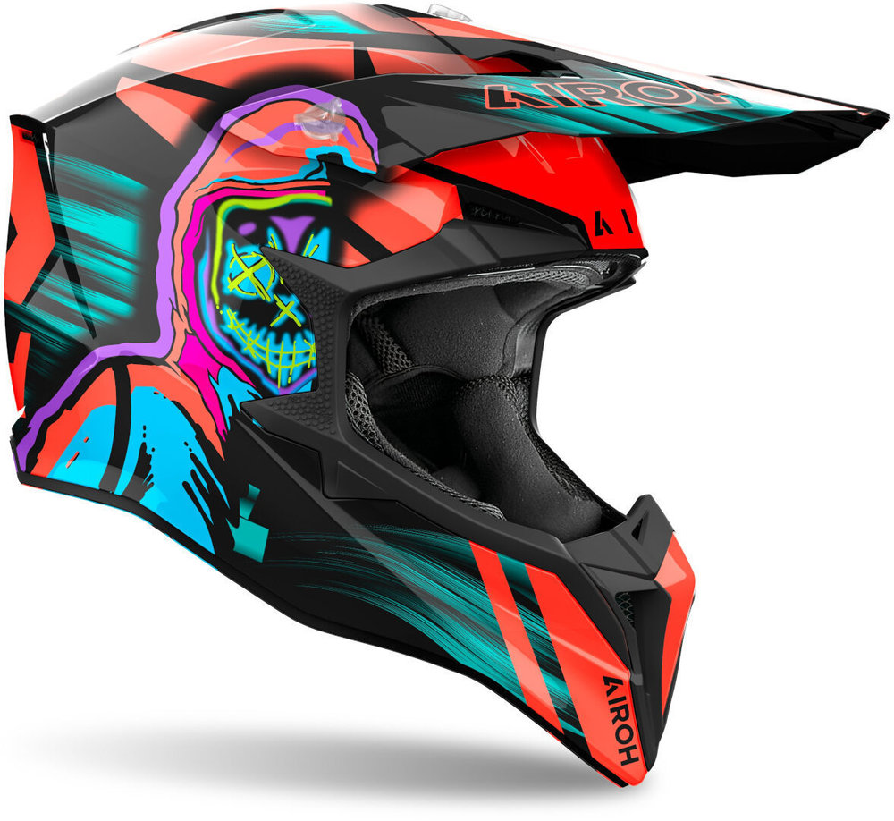 Airoh Wraaap Cyber Motocross Helmet
