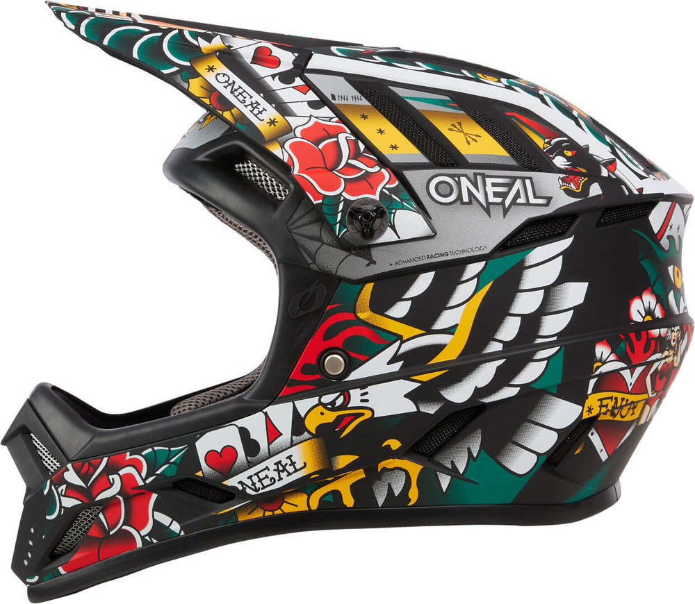 Oneal Backflip Inked Multi Downhill Helmet