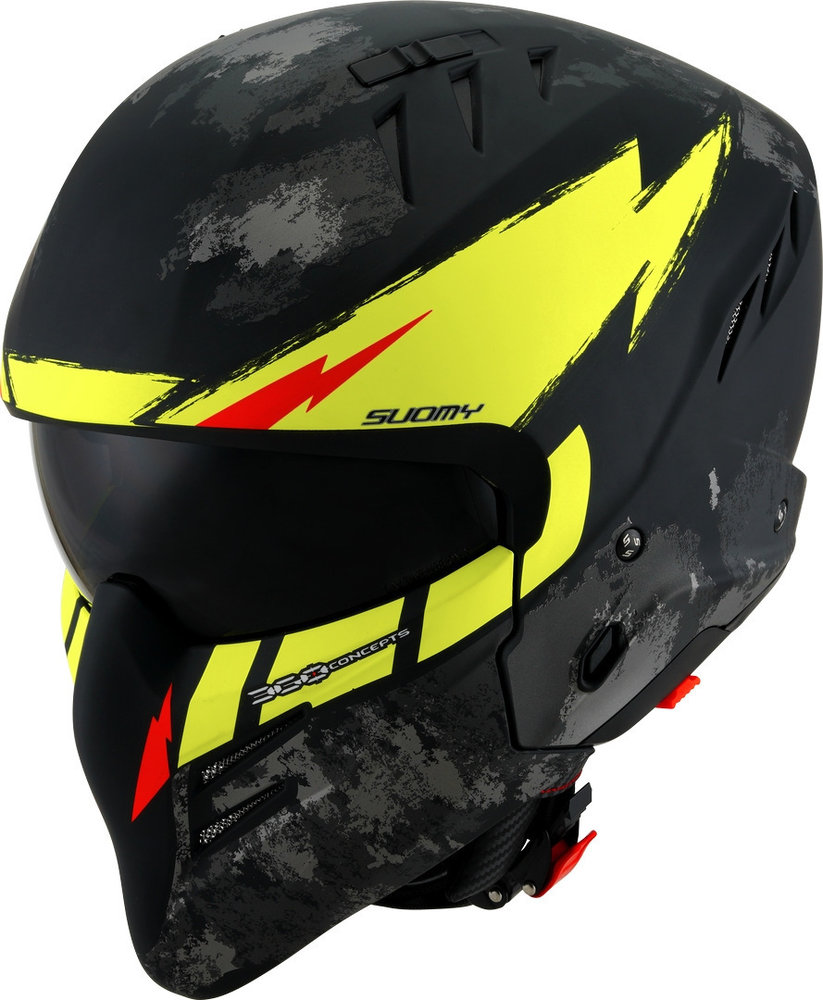Suomy Armor Hi Volt Jet Helmet