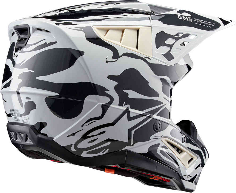 Alpinestars S-M5 Mineral 2024 Motocross Helmet