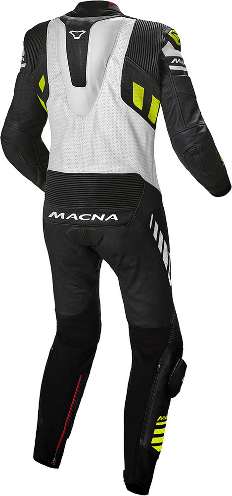 Macna Tracktix One Piece perforated Motorcycle Leather Suit
