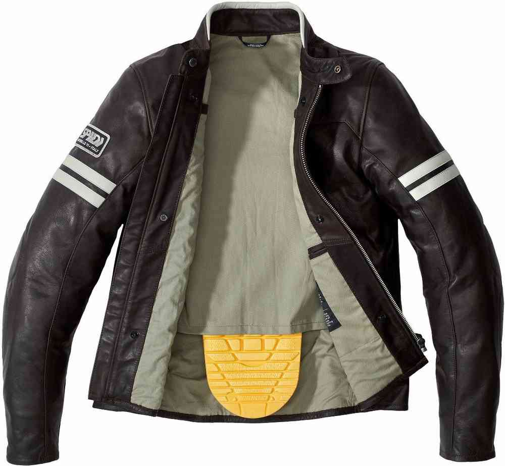 Spidi Vintage Motorcycle Leather Jacket