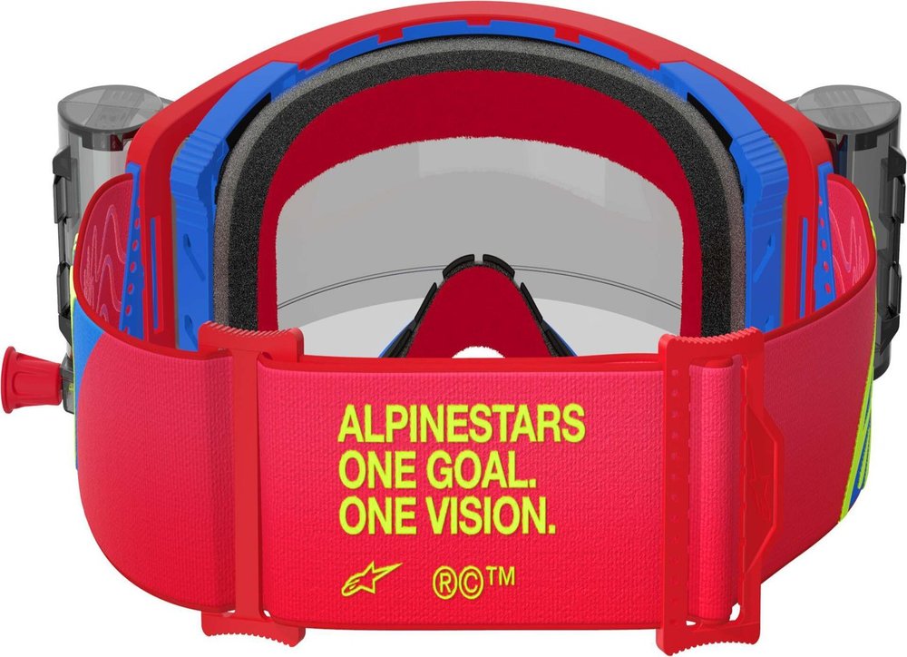 Alpinestars Supertech Corp Roll-Off red Motocross Goggles