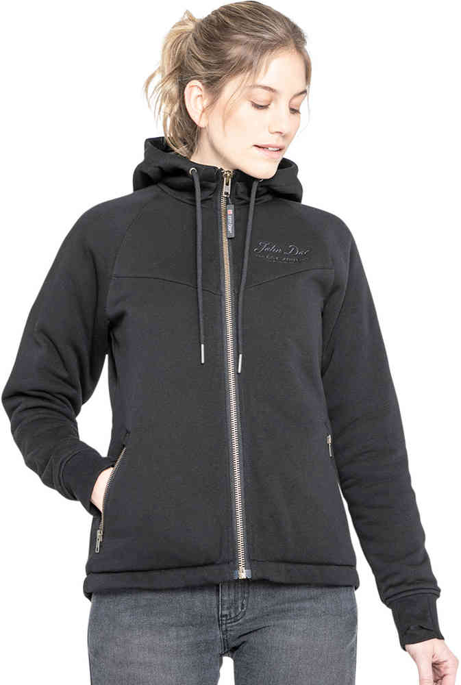John Doe XTM 2.0 Ladies Motorcycle Zip Hoodie