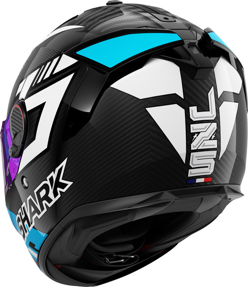 Shark Spartan GT Pro Carbon Zarco Track Racer Helmet
