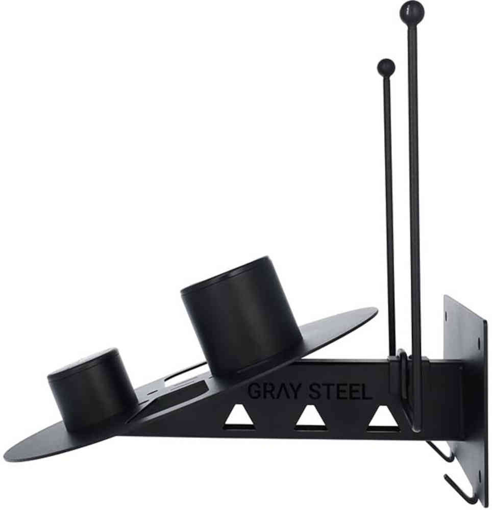 Gray Steel X7 Motorcycle Wardrobe