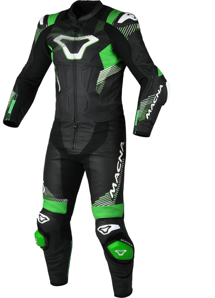 Macna Armadyl perforated Two Piece Motorcycle Leather Suit