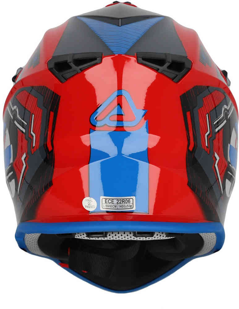 Acerbis Linear Graphic 2024 Motocross Helmet