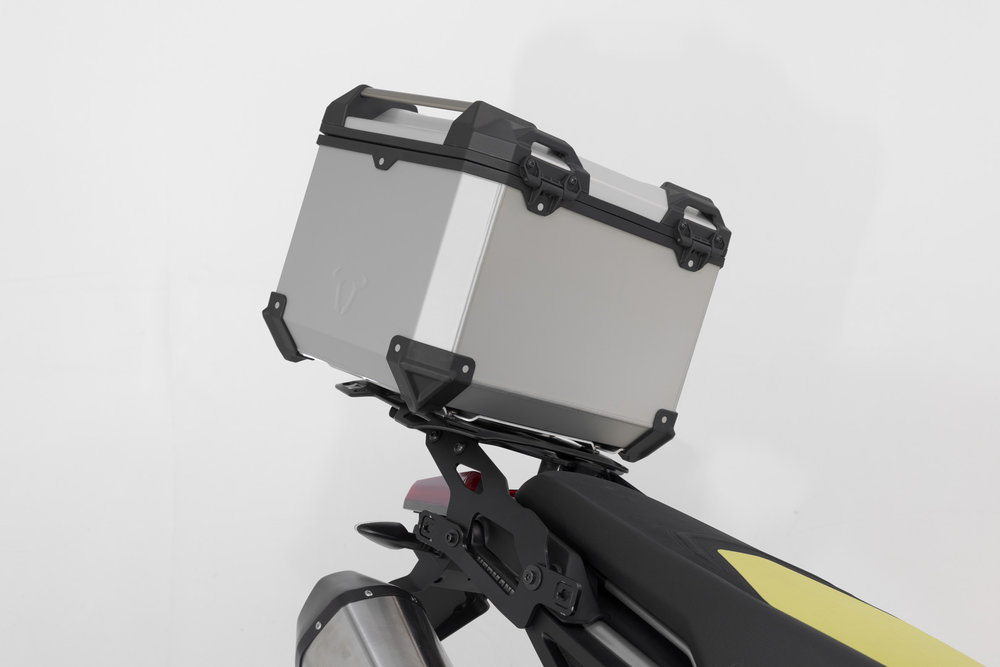 SW-Motech TRAX ADV top case system - Silver. Aprilia Tuareg 660 (21-).
