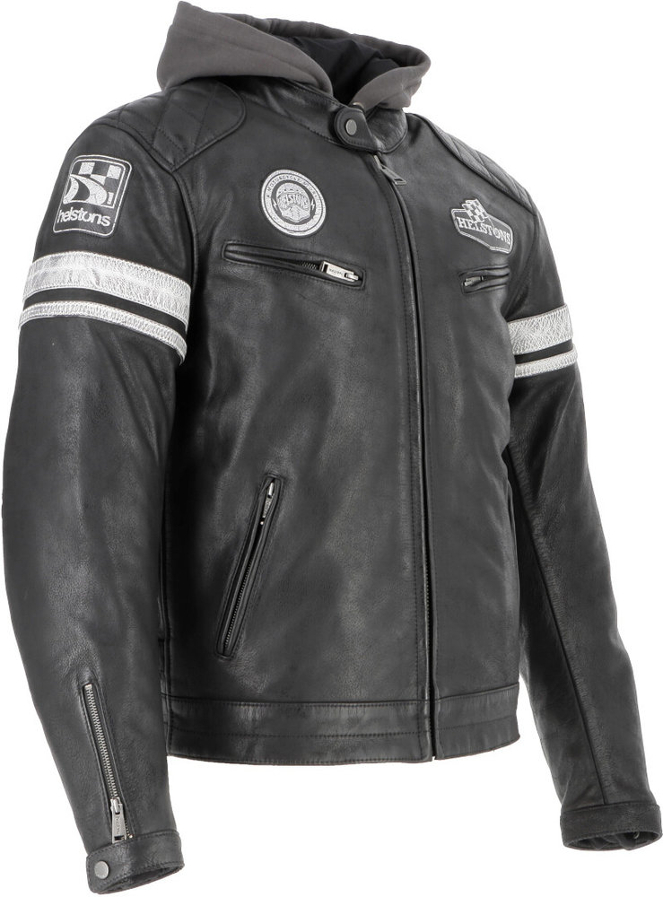 Helstons Riposte Motorcycle Leather Jacket