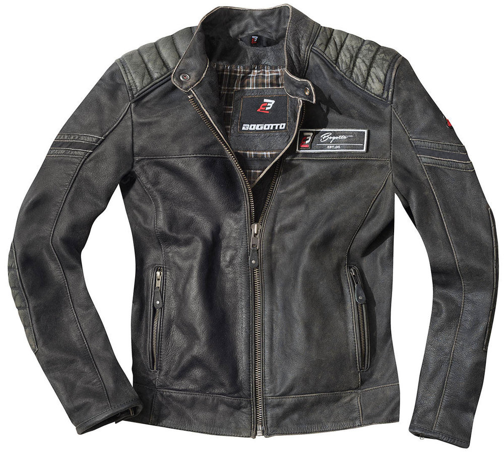 Bogotto Detroit Motorcycle Leather Jacket