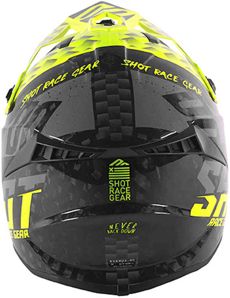 Shot Lite Carbon Rush Motocross Helmet