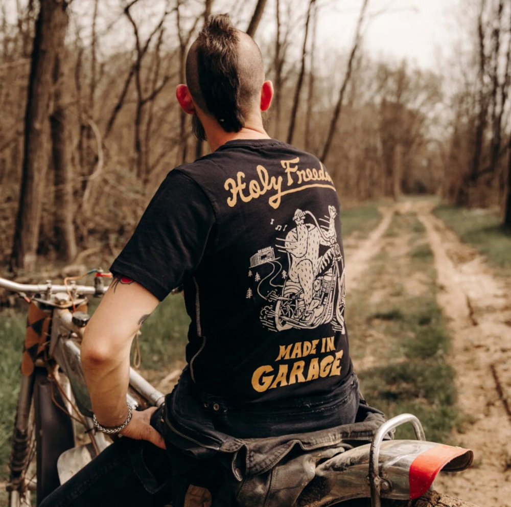 HolyFreedom Yeti nera T-Shirt