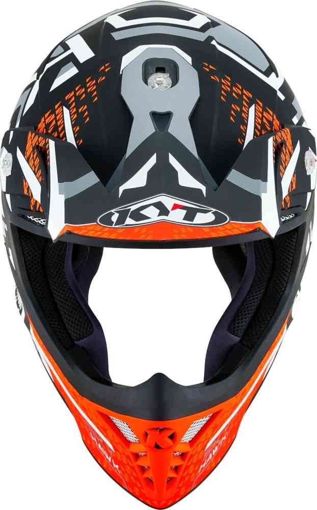 KYT Skyhawk Hyperflow Motocross Helmet
