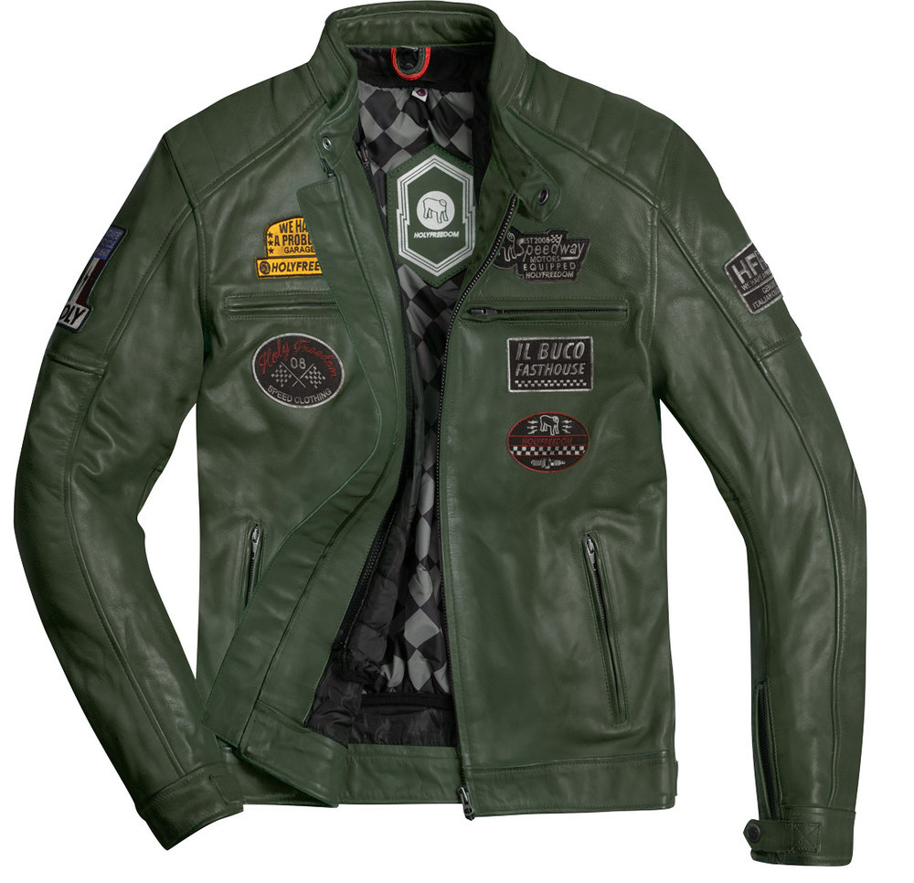 HolyFreedom Zero Evolution Motorcycle Leather Jacket