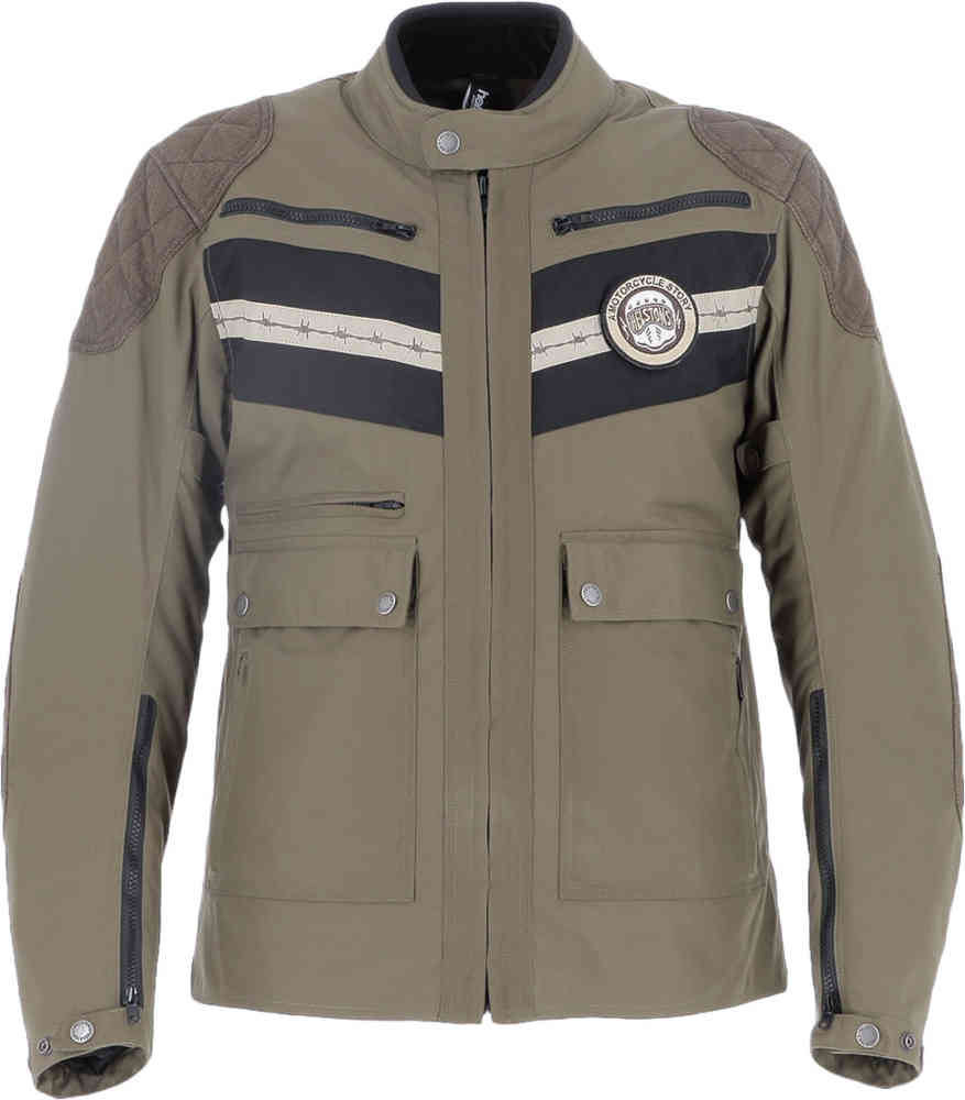 Helstons Sand waterproof Motorcycle Textile Jacket