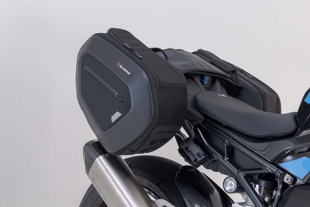 SW-Motech PRO BLAZE H saddlebag set - Black. BMW S1000RR (19-22)/R (21-),M1000R (22-).