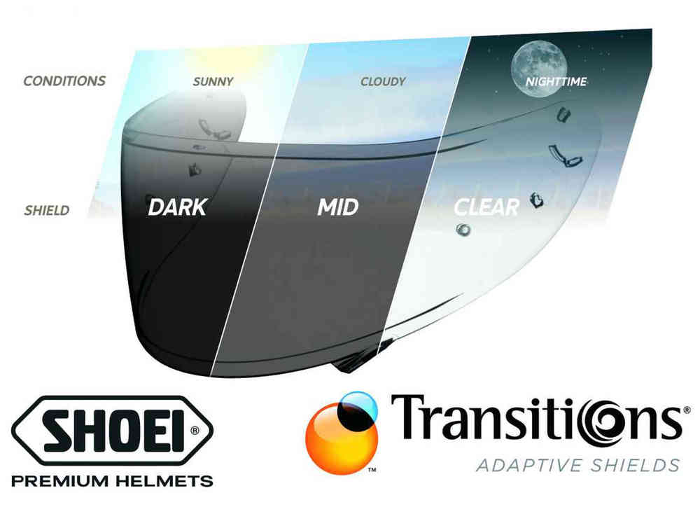 Shoei CWR-1 Photocromic Visor