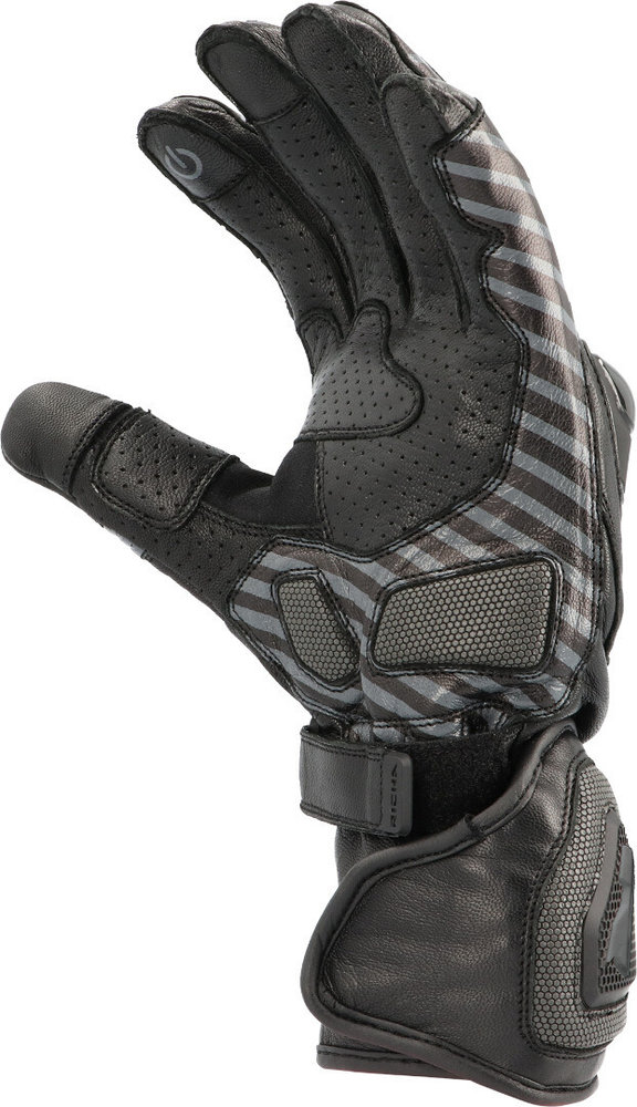 Richa Savage 3 Stripe perforated Motorcycle Gloves