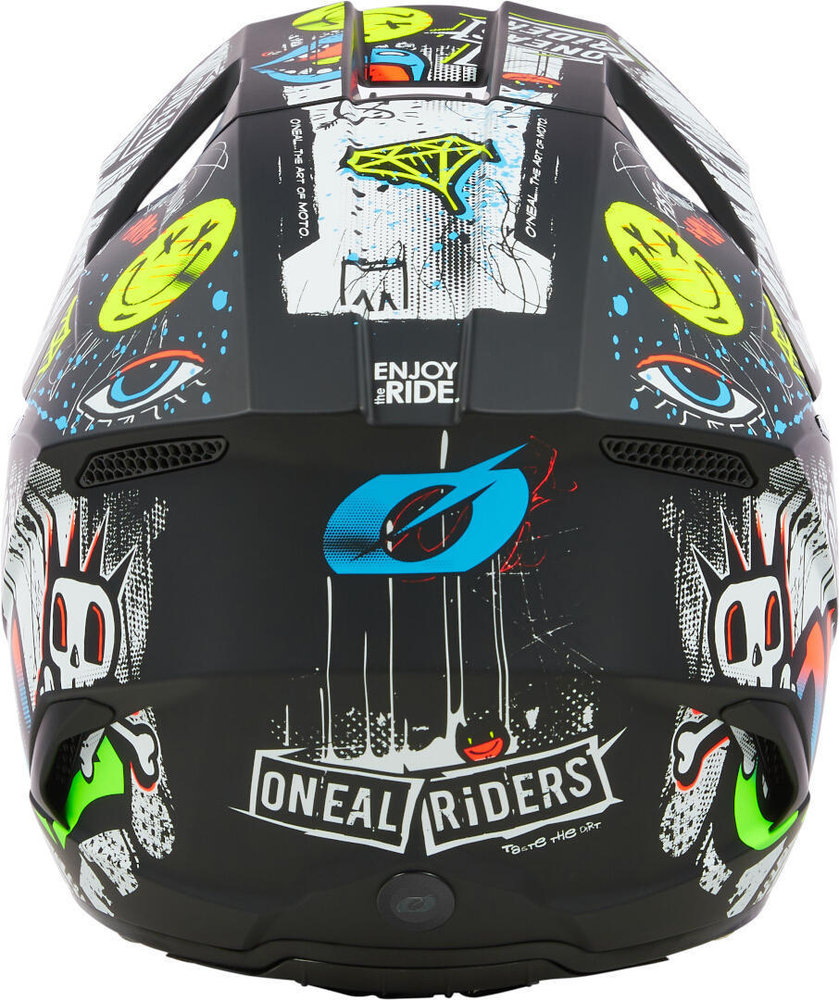 Oneal 3SRS Rancid multicoloured Kids Motocross Helmet