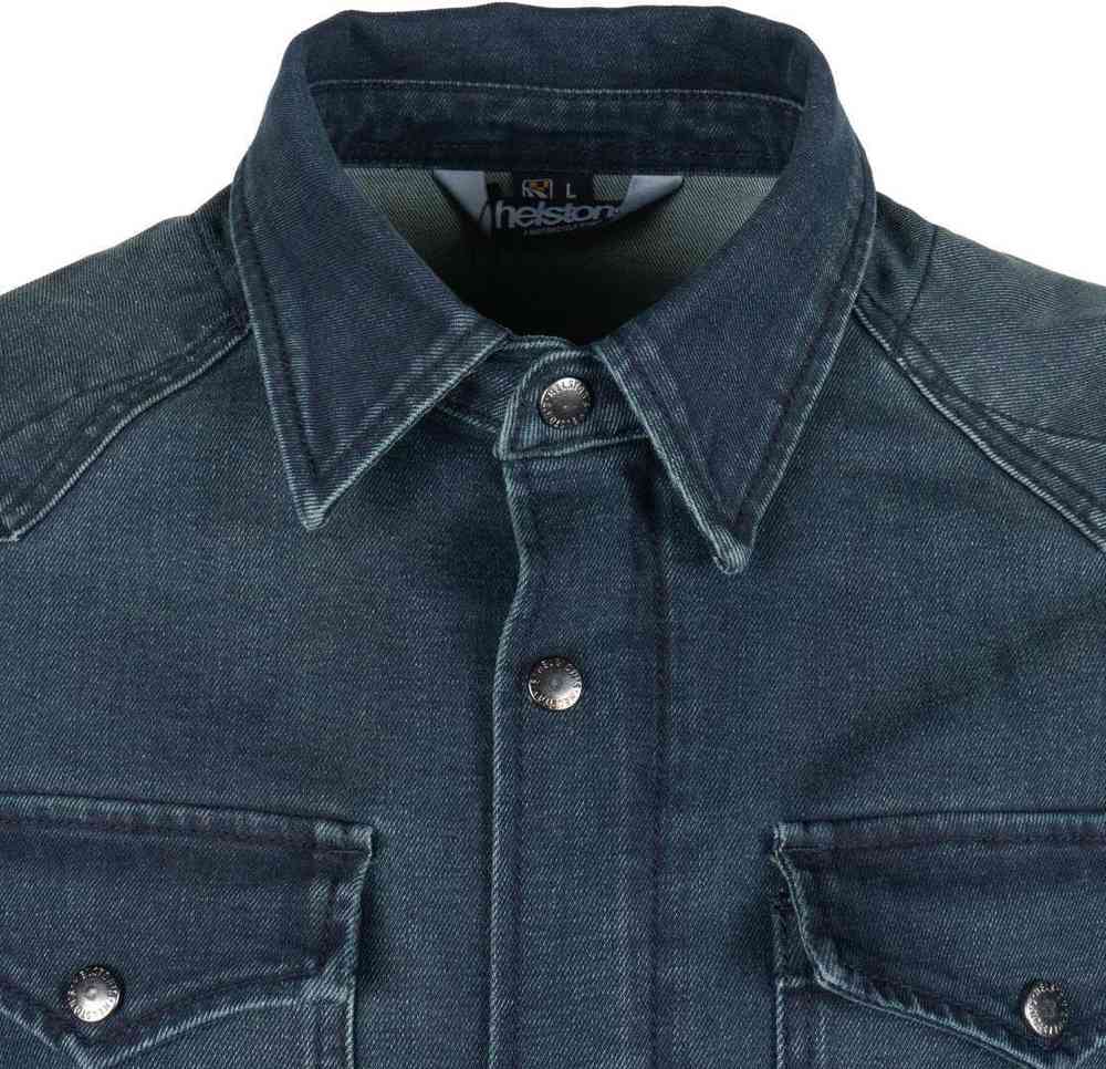 Helstons Vince Dirty Cotton Motorcycle Shirt