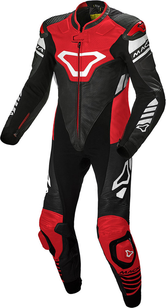 Macna Tracktix One Piece perforated Motorcycle Leather Suit