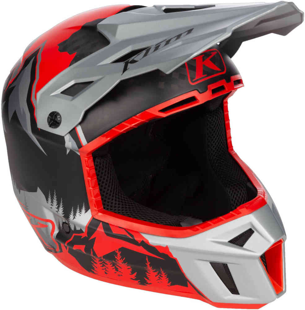 Klim F3 Carbon DNA Snowmobile Helmet