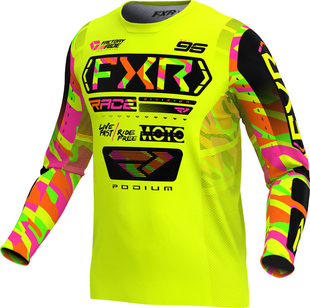 FXR Podium 2025 Motocross Jersey