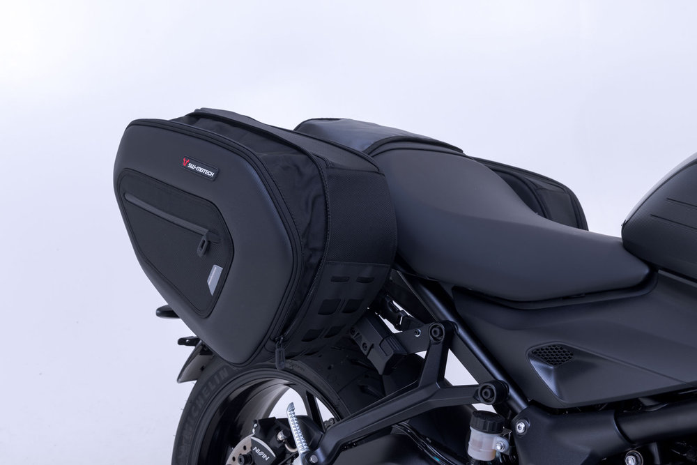 SW-Motech PRO BLAZE H saddlebag set - Black. Triumph Trident 660 / Daytona 660.