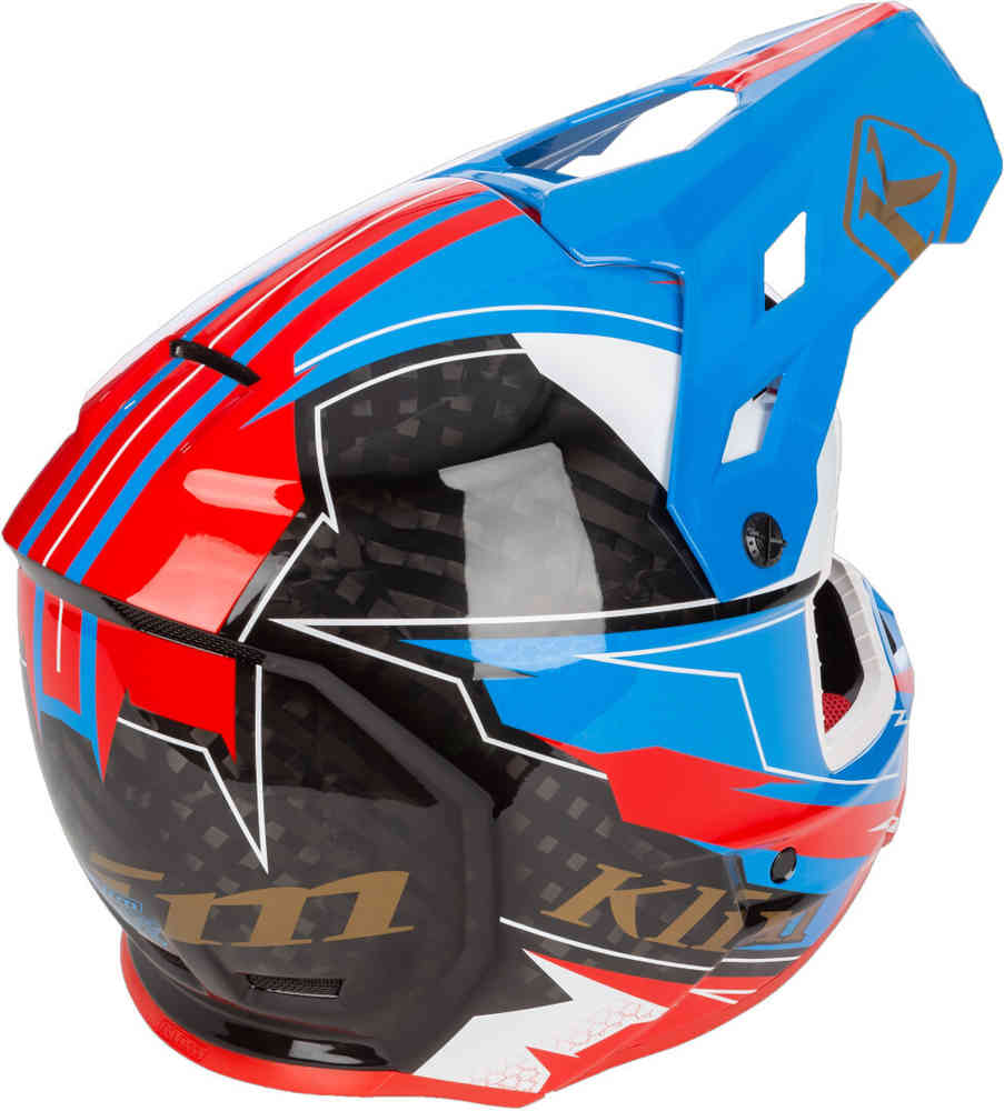Klim F3 Carbon Velocity Snowmobile Helmet