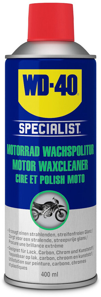 WD-40 Specialist Motorcycle Wax Polish 400ml