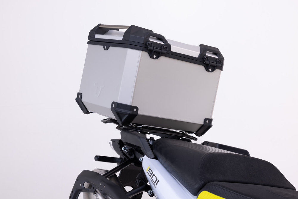 SW-Motech TRAX ADV top case system - Silver. KTM models, Husqvarna Norden 901.