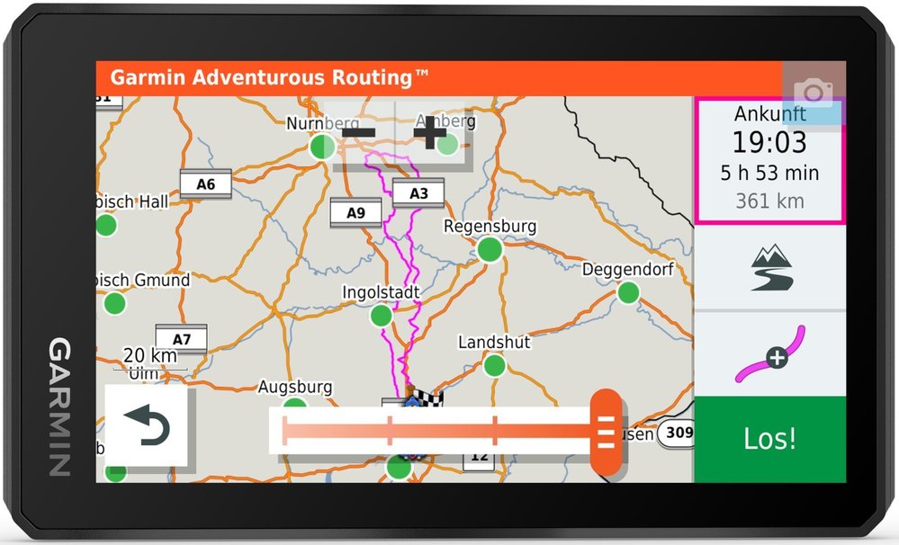 Garmin zumo XT Navigation System And Carrying Bag Set