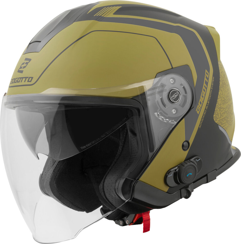 Bogotto H586 BT Illus Bluetooth Jet Helmet