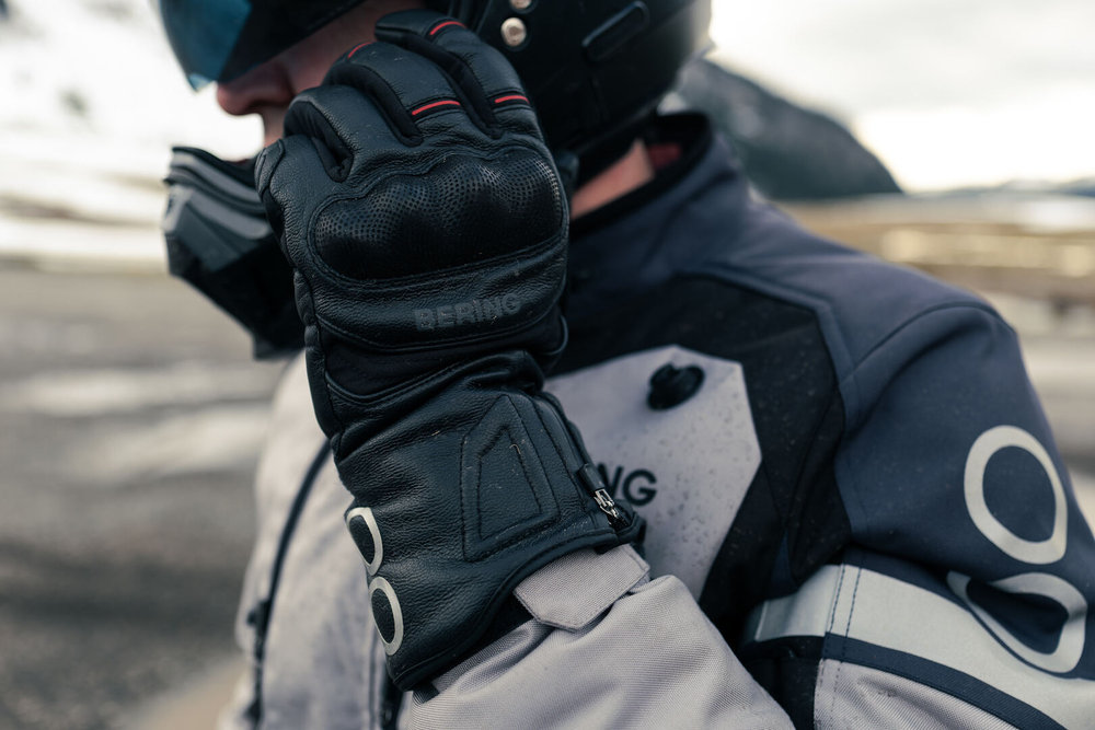 Bering Halifax waterproof Winter Motorcycle Gloves