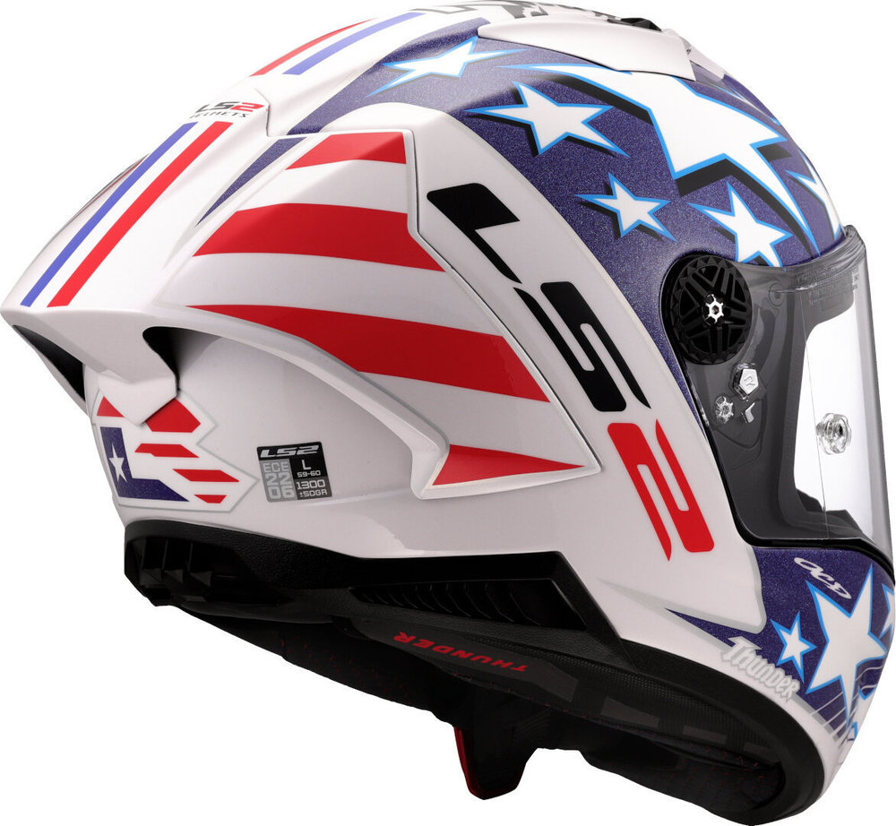 LS2 FF805 Thunder GP Baz Replica Carbon Helmet