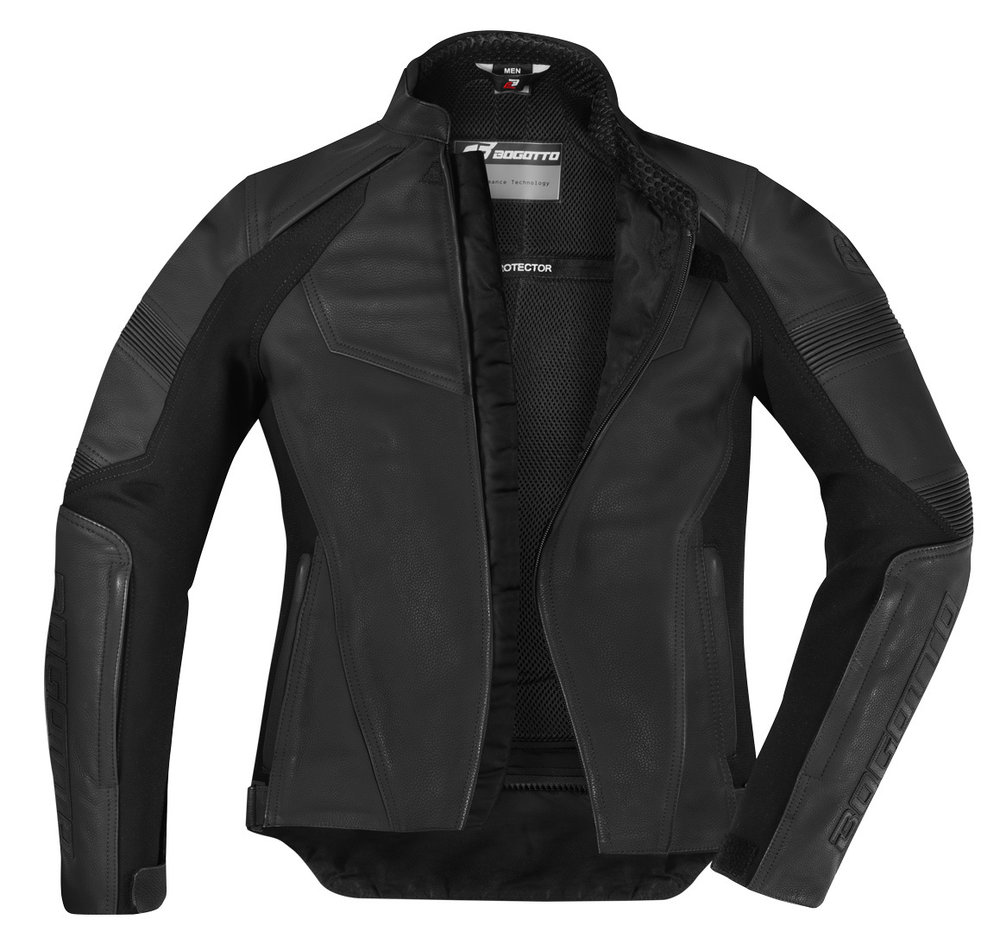 Bogotto Black-X V2 Motorcycle Leather Jacket